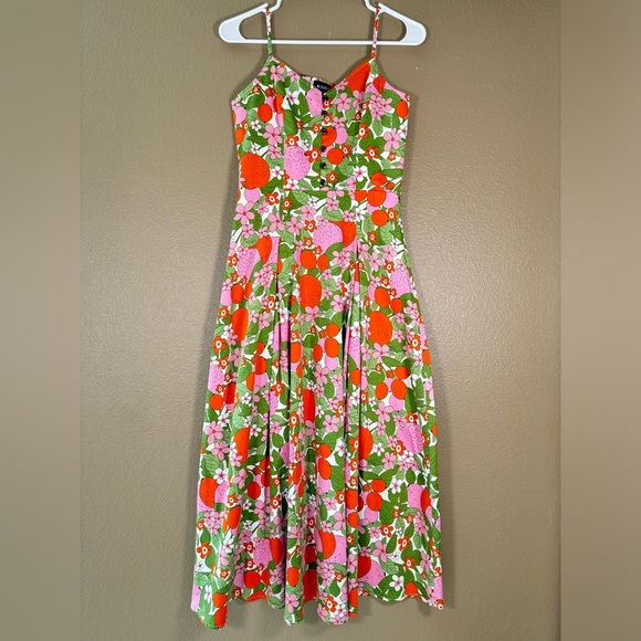 Modcloth x Bright and Beautiful A Fruitful Summer Midi Dress - Picture 2 of 13
